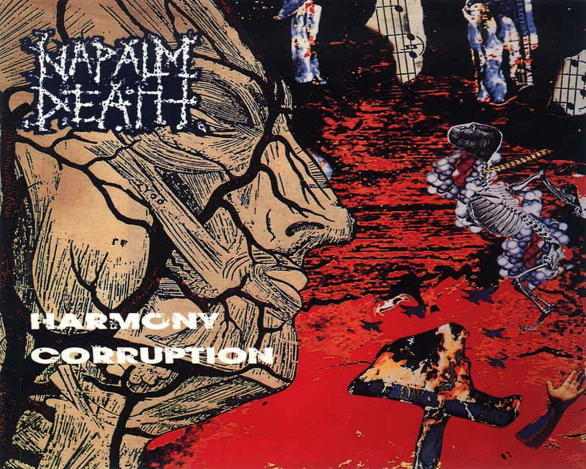 NAPALM DEATH 데스 메탈 스래쉬 헤비 커버 v HD 월페이퍼