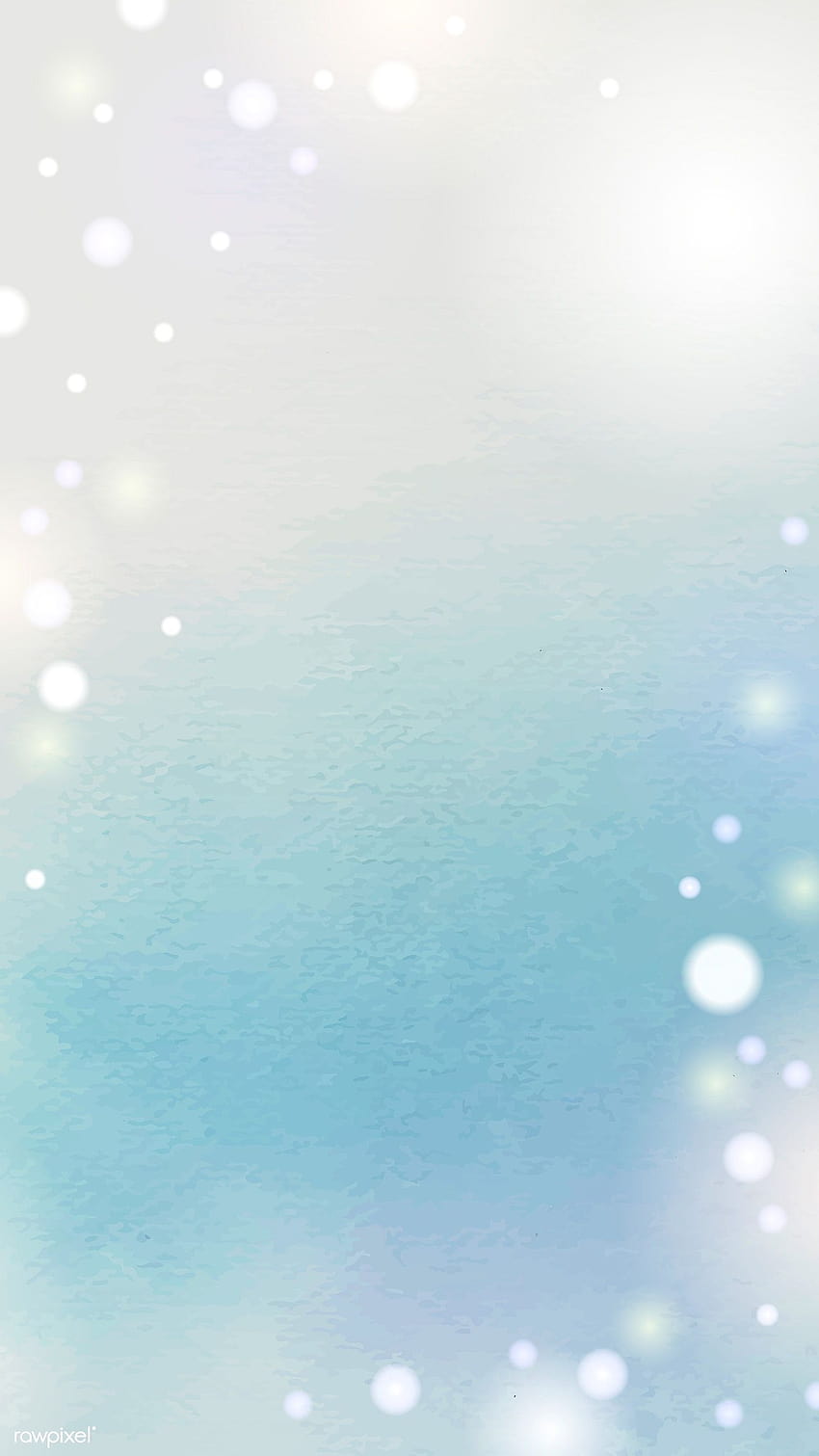 Dreamy winter watercolor mobile backgrounds, gradient phone HD phone ...