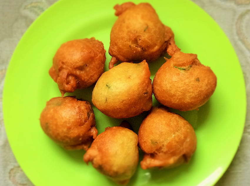Aalu Bonda Is An Indian Pakora Or Batata Vada Served With Ketchup Stock  Photo Picture And Royalty Free Image Image 176603049