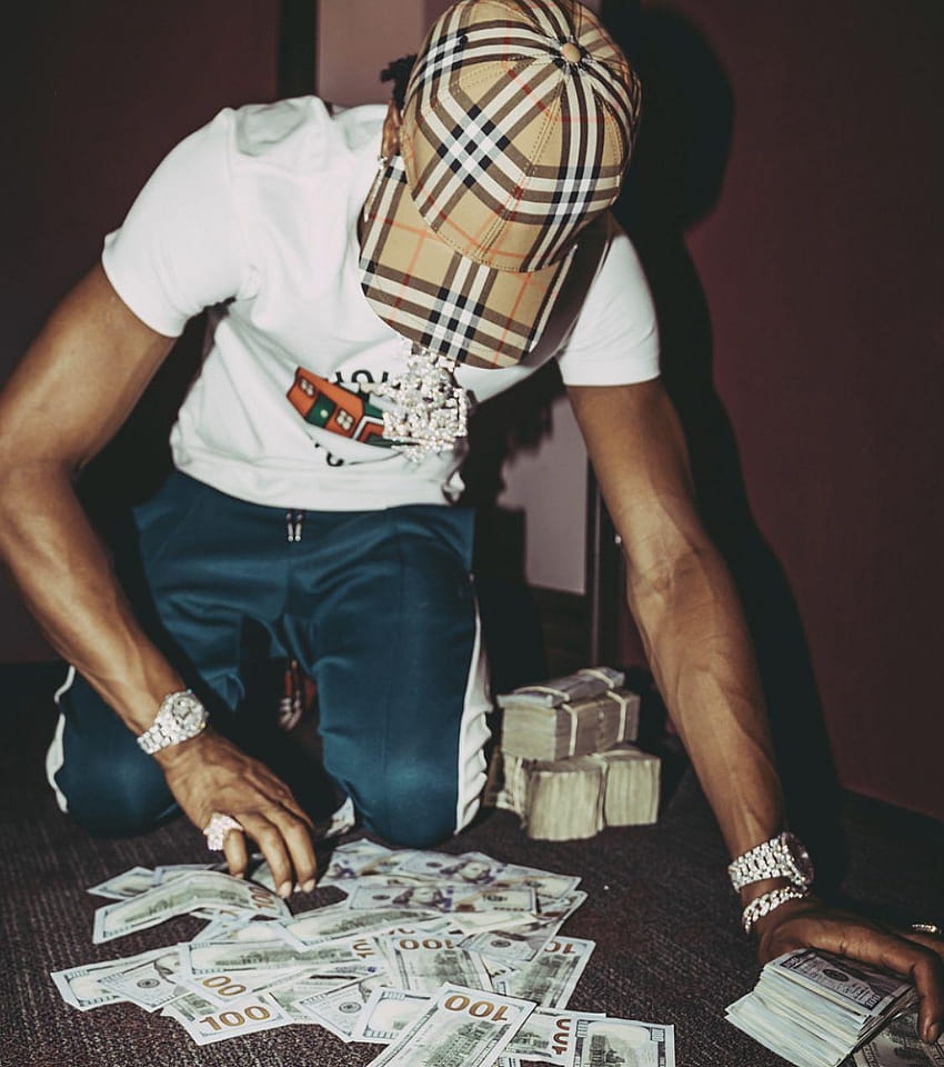 Cash Szn on Lil Baby, rapper with money HD phone wallpaper