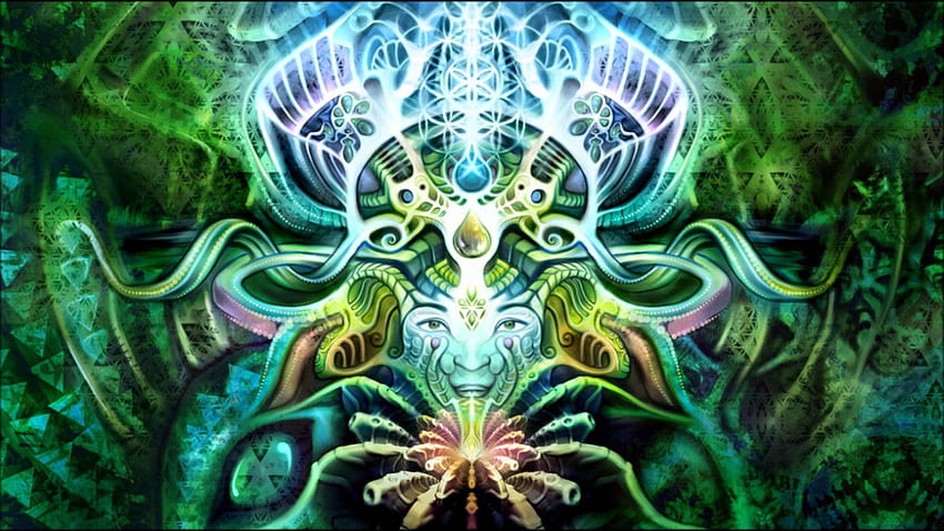 Psychedelische Shiva-er, Goa-Trance HD-Hintergrundbild