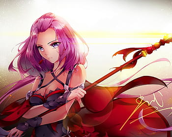 Pink Hair, Anime Girl, Tang Rou, The King's, anime avatar girl HD wallpaper