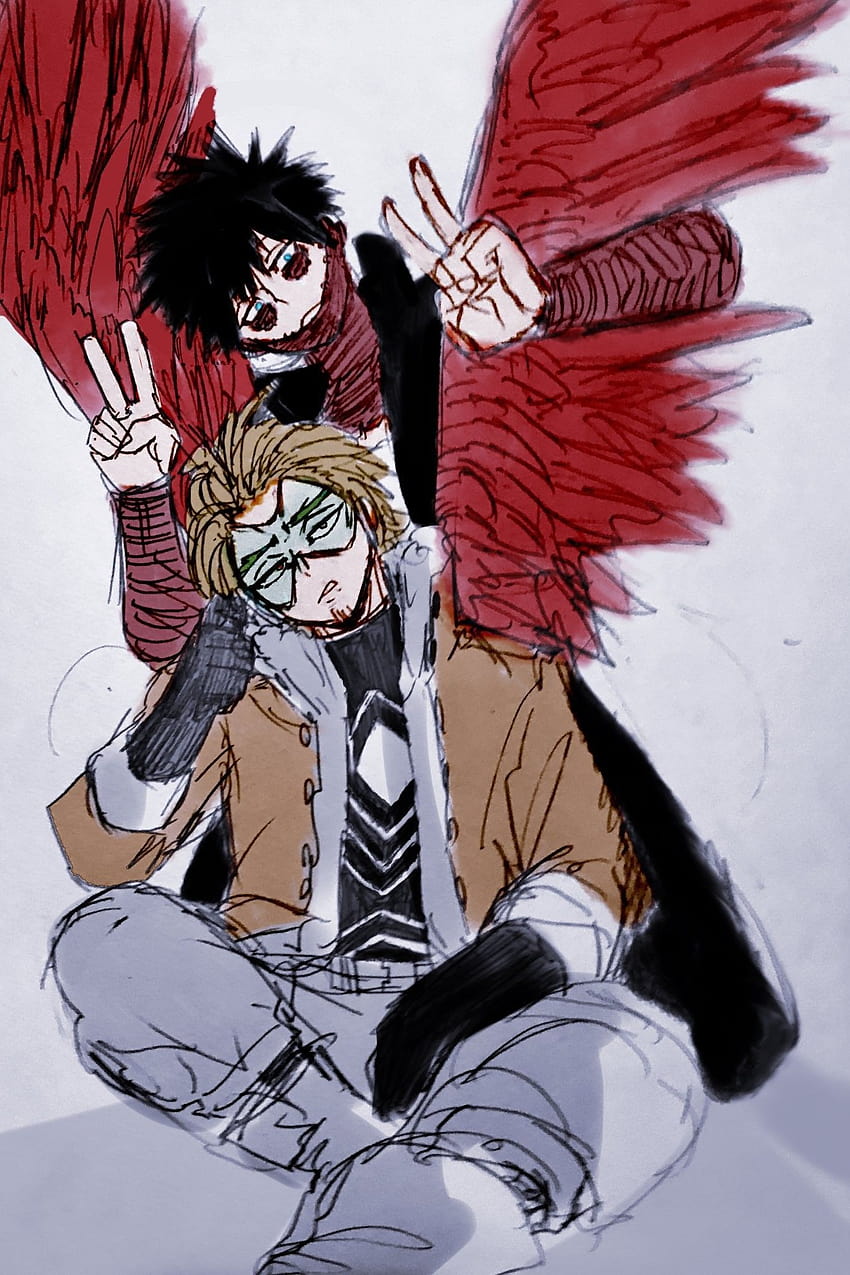 1080P Free Download Dabi X Hawks Ship Mirko X Hawks HD Phone