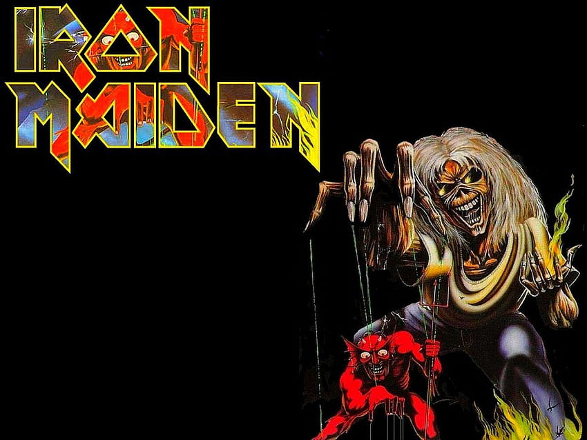 Iron Maiden และพื้นหลัง, โลโก้ Iron Maiden วอลล์เปเปอร์ HD