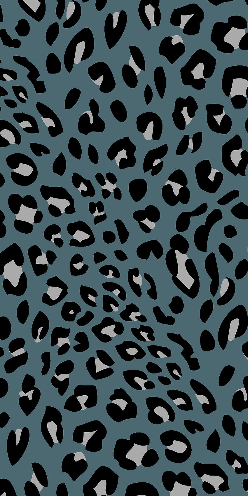 animal print leopardo blanco HD phone wallpaper