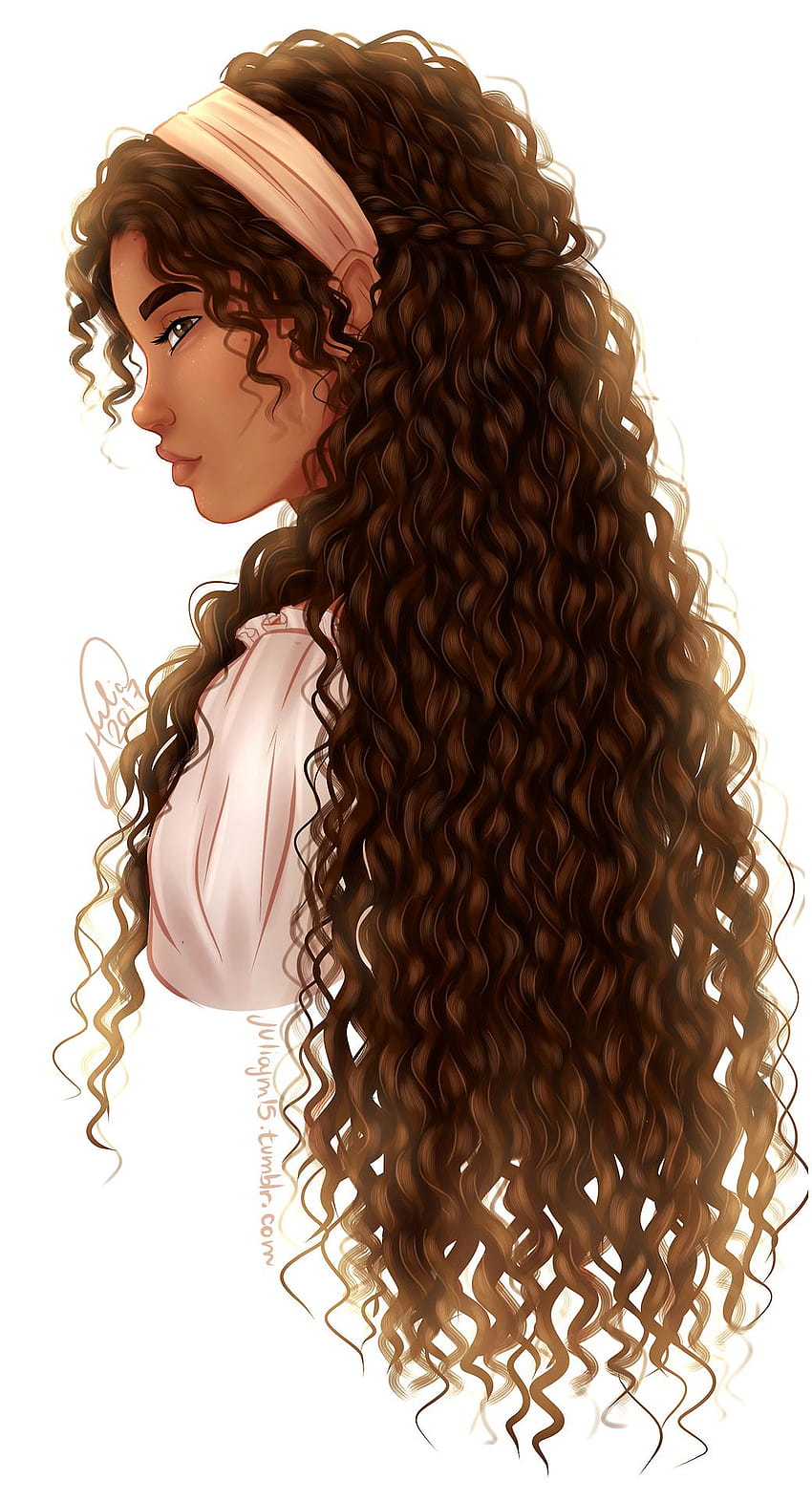 Anime curly hair HD wallpapers | Pxfuel