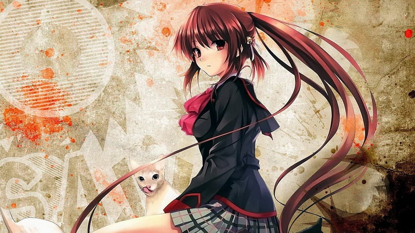 Anime Little Busters! Natsume Rin mystery anime girls HD wallpaper