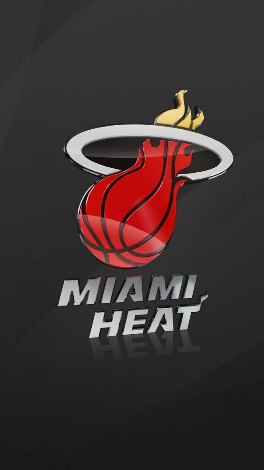 Лого на Маями Хийт HD тапет за телефон