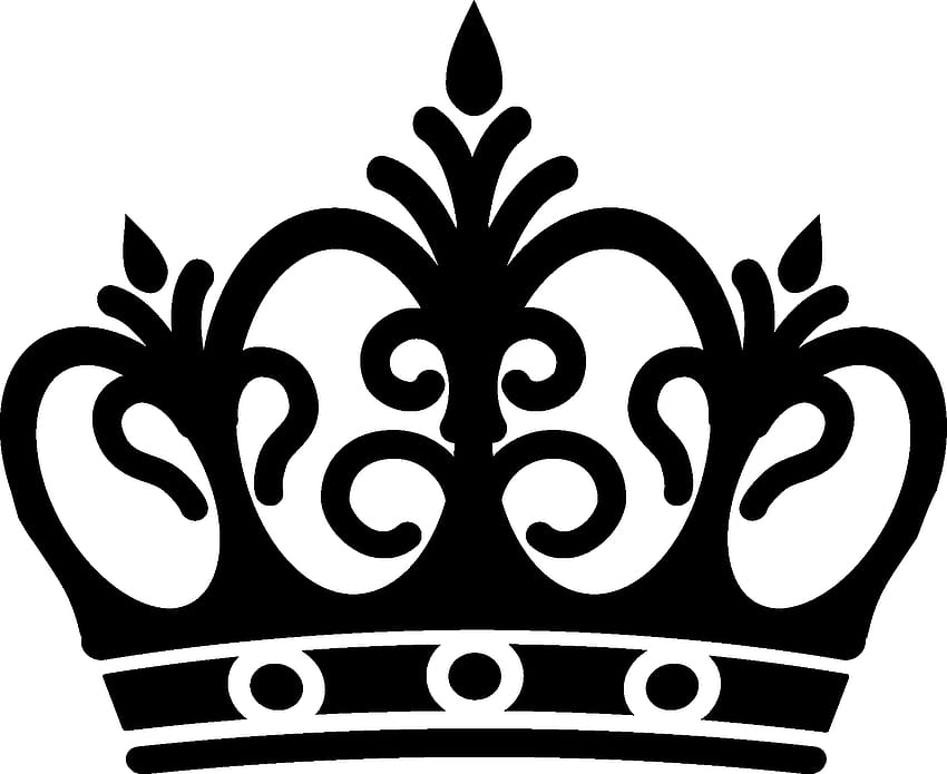 König Krone Schwarz und Weiß, König Königin HD-Hintergrundbild