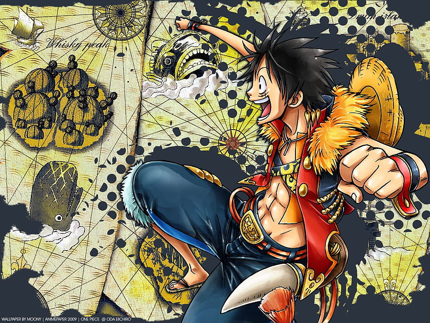 Best 6 One Piece on Hip, ruffy HD wallpaper