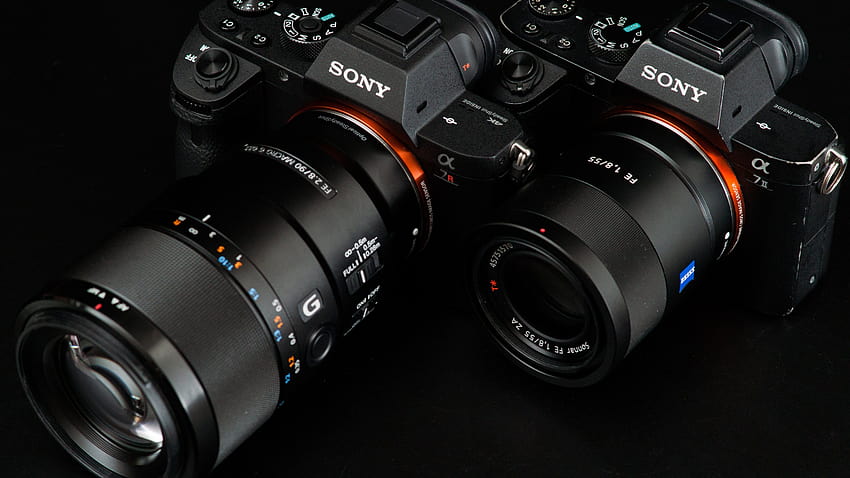Sony Alpha 7R, caméras, Sony Alpha a7 II, avec résolution 5120x2880. Appareil Sony de haute qualité Fond d'écran HD