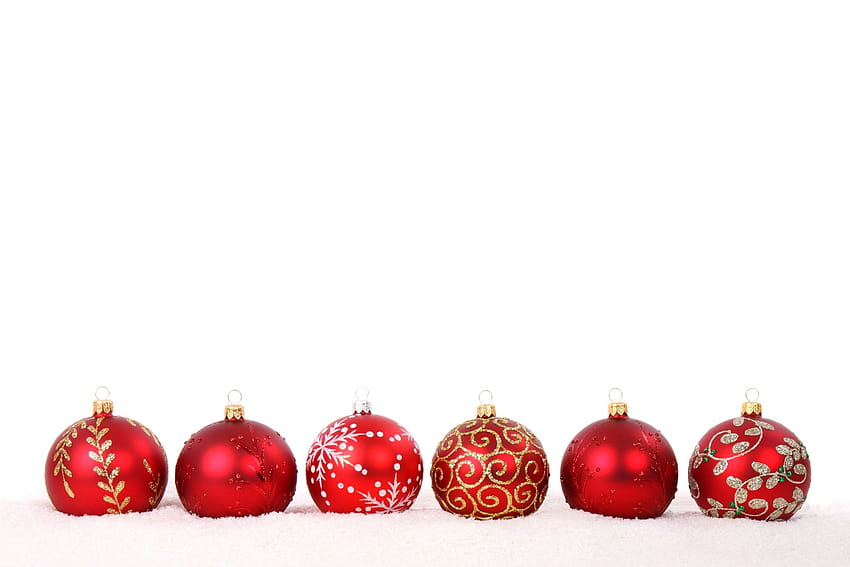 Christmas Ball Backgrounds · · .io, christmas red and white HD wallpaper