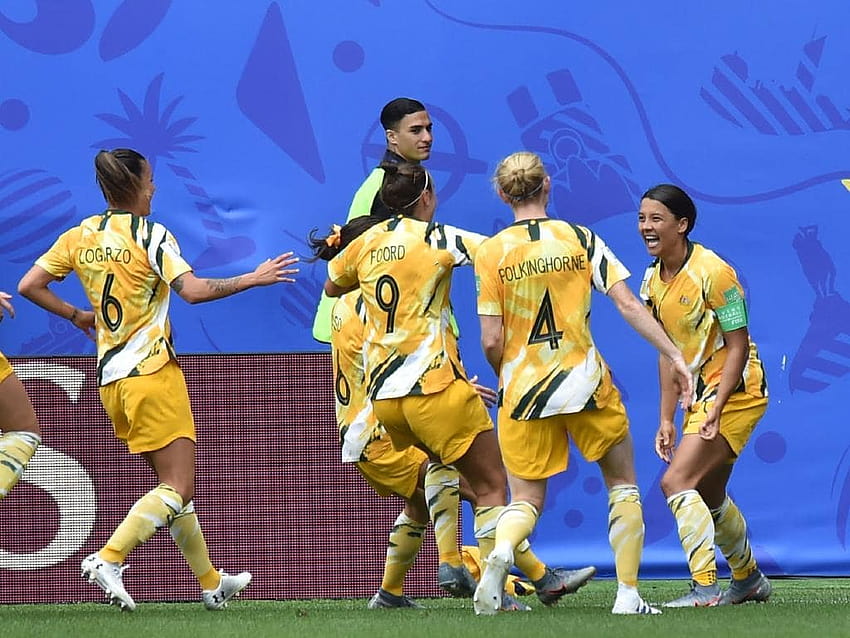Women's World Cup Australia vs Brazil: Sam Kerr interview video, australian womens football HD wallpaper