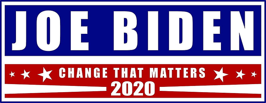 Joe Biden Democrata 2020 Presidente dos EUA Candidato Adesivo de parede decalque para janelas de carros, janelas de carros, biden 2020 papel de parede HD