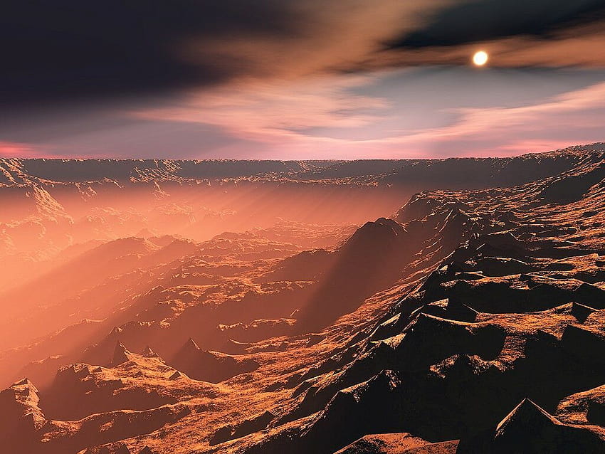 Земя или Марс?, земен пейзаж HD тапет