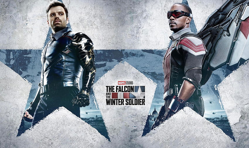 Five character posters and an from the soon to premiere The Falcon and The Winter Soldier, the winter soldier 2021 HD wallpaper