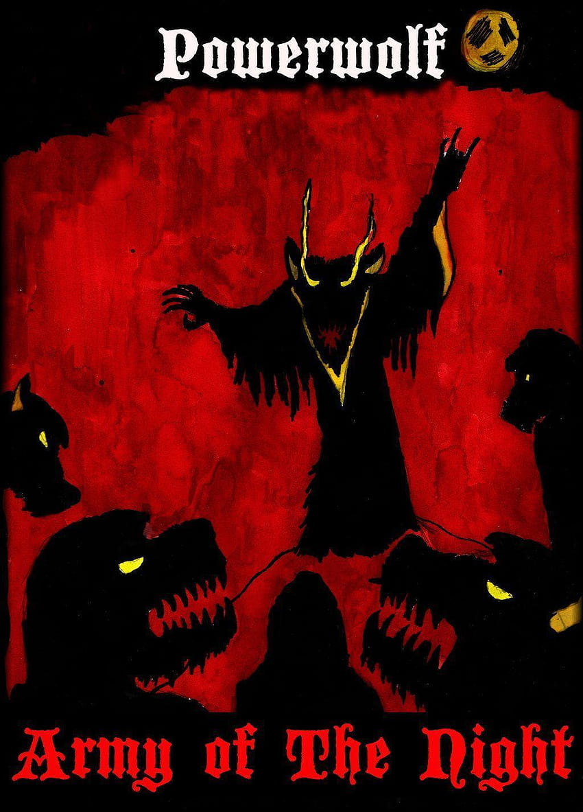 Powerwolf Army of the Night by hellduriel HD phone wallpaper