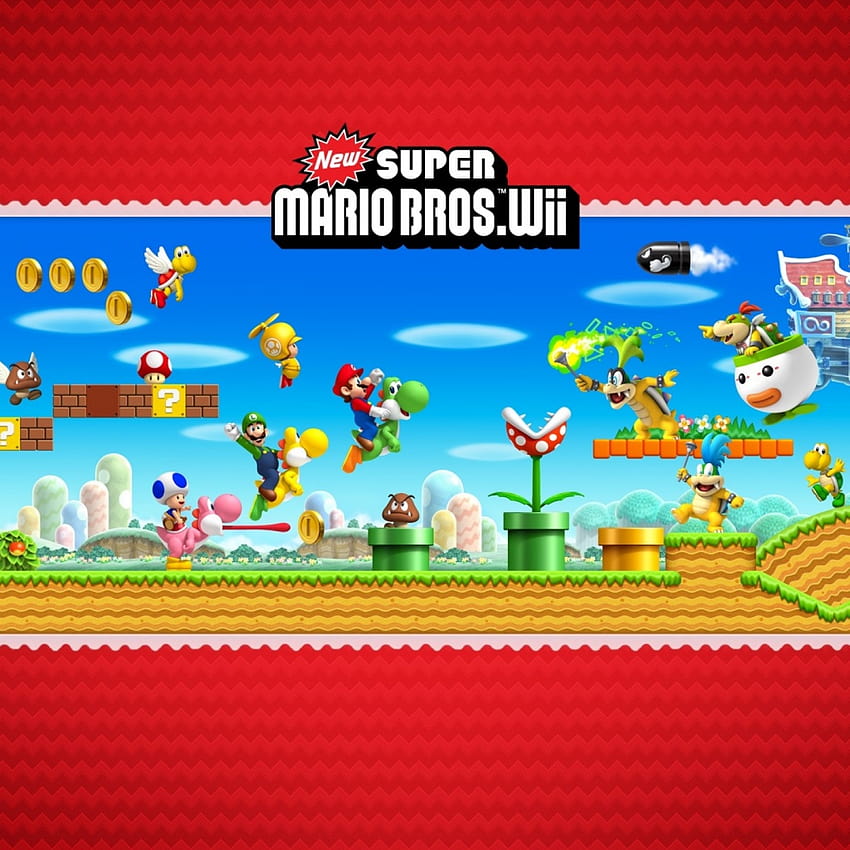 1024x1024 New Super Mario Bros. WII Ipad, new super mario bros wii HD ...