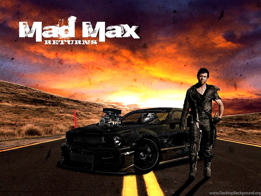 Mad Max Interceptor For Backgrounds HD wallpaper