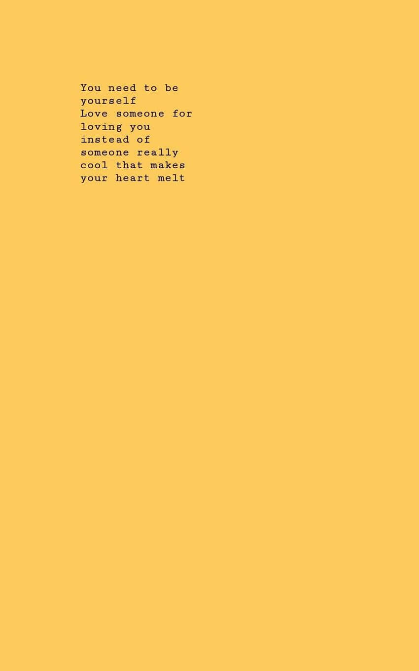 rex orange county best friend W o r d s Yellow quotes [1080x1794] for your , Mobile & Tablet, orange quotes HD phone wallpaper