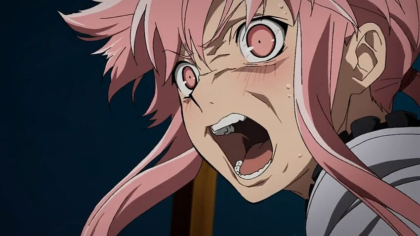 anime demon screaming laugh
