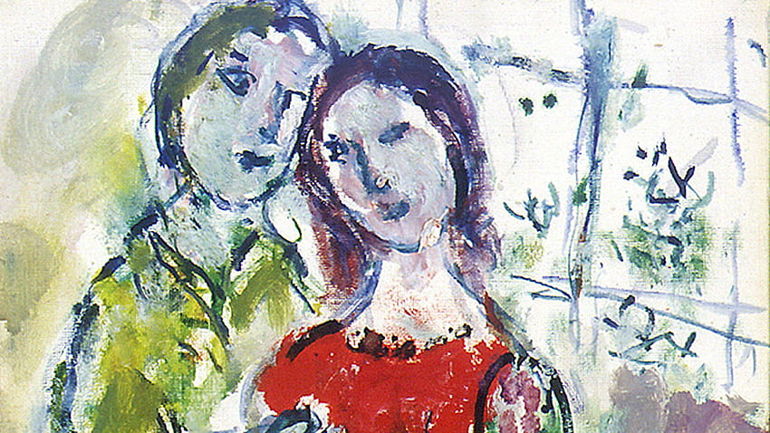 Marc Chagall บานสะพรั่ง: เขาใช้ดอกไม้ในวาดอย่างไร กับศิลปะ Chagall วอลล์เปเปอร์ HD