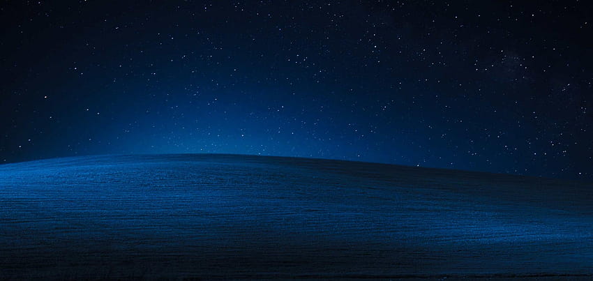 Landscape 2800x2100 Night Starry Sky Blue, 2280x1080 HD wallpaper