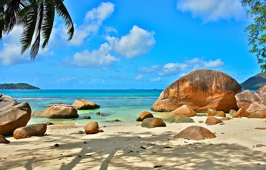 nature, the ocean, stay, relax, Seychelles, exotic, exotic seychelles HD wallpaper