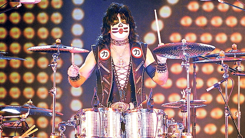 Kiss Band Live posted by Ethan Mercado, eric singer HD wallpaper