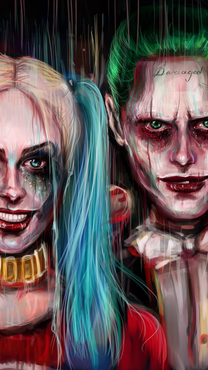 Harley Quinn and Joker, joker and harley quinn mobile HD phone wallpaper