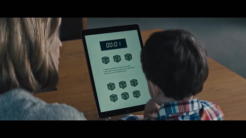 Apple iPad wird von Jackson Robert Scott in „The Prodigy“ verwendet HD-Hintergrundbild
