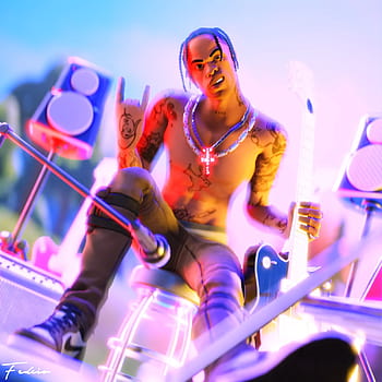 Travis Scott Fortnite HD phone wallpaper | Pxfuel