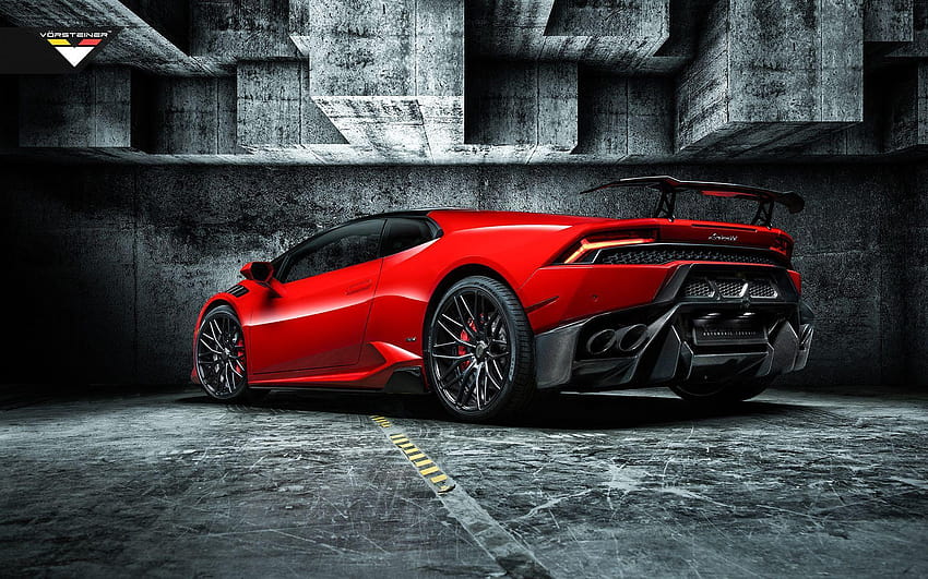 2016 Rosso Mars Novara Edizione Lamborghini Huracan 3 HD wallpaper