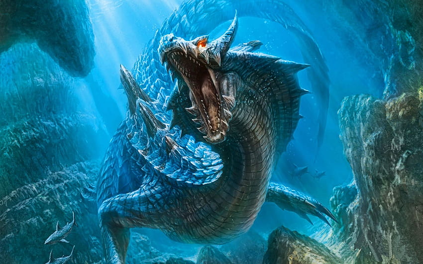 Hq water dragon HD wallpapers