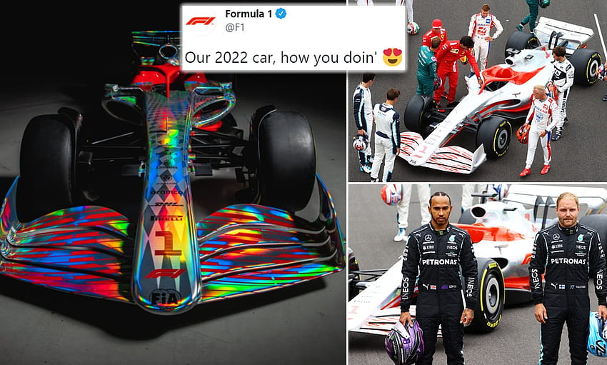 F1: Lewis Hamilton ve Co, 2022, lewis hamilton f1 2022 için Formula 1 otomobillerinin yeni çağına ilk bakışlarını alıyor HD duvar kağıdı