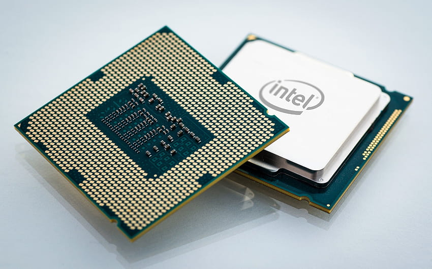 Dos unidades de procesador de computadora Intel, CPU, computadora, CPU de computadora fondo de pantalla