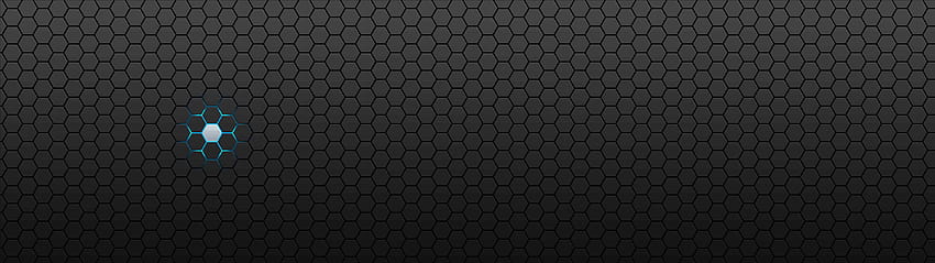 Octagon Pattern Black And Blue Dual Monitor HD wallpaper | Pxfuel