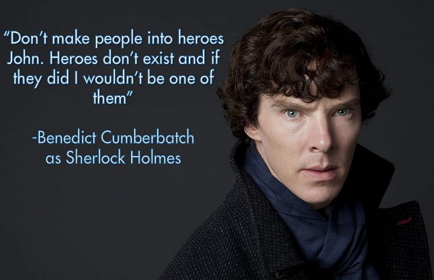 Frases de Benedict Cumberbatch Sherlock Holmes, notas de Sherlock Holmes fondo de pantalla