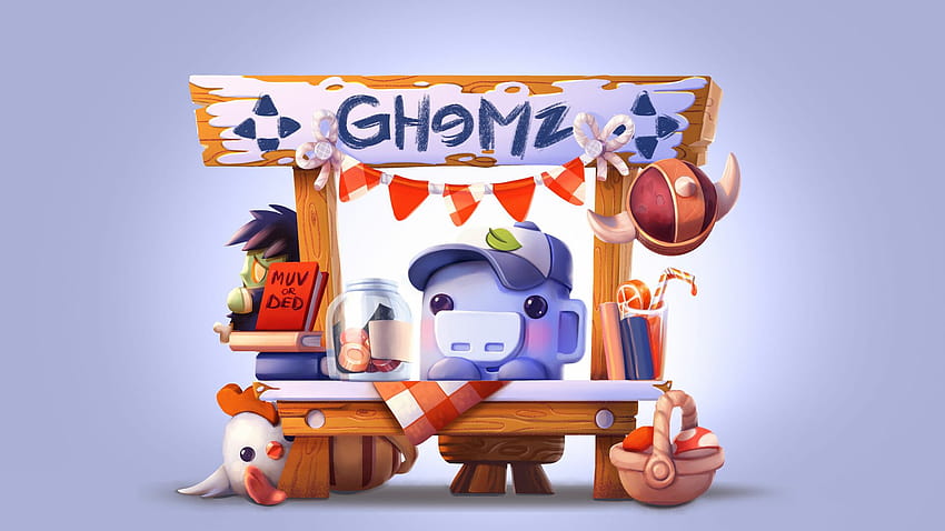 Wumpus Selling Ghemz, Lidia Macov ...artstation, wumpus discord HD wallpaper