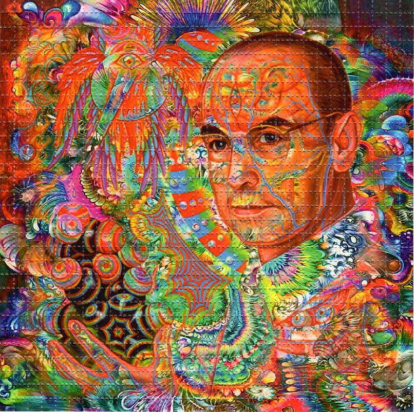 Albert Hofmann LSD Kurutma Kağıdı Sanatı http://www, hoffman lsd HD duvar kağıdı
