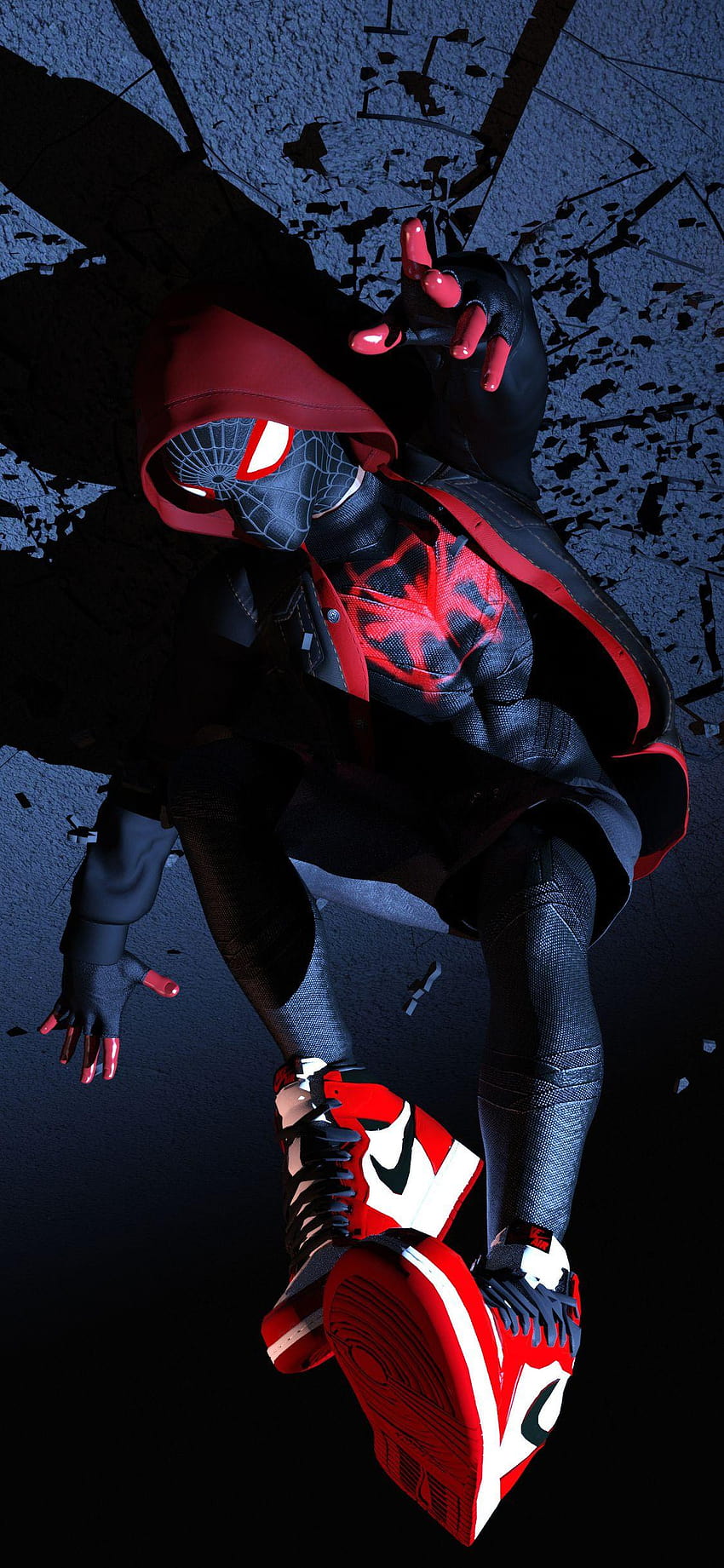 1125x2436 Spiderman Miles Morales Iphone XS,Iphone 10, miles morales android HD phone wallpaper