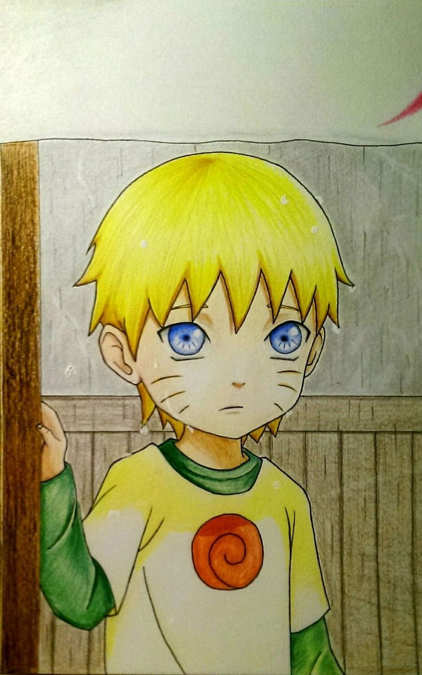 Çocuk Naruto Uzumaki Ichirakus'ta ilk kez, naruto kid mobile HD telefon duvar kağıdı