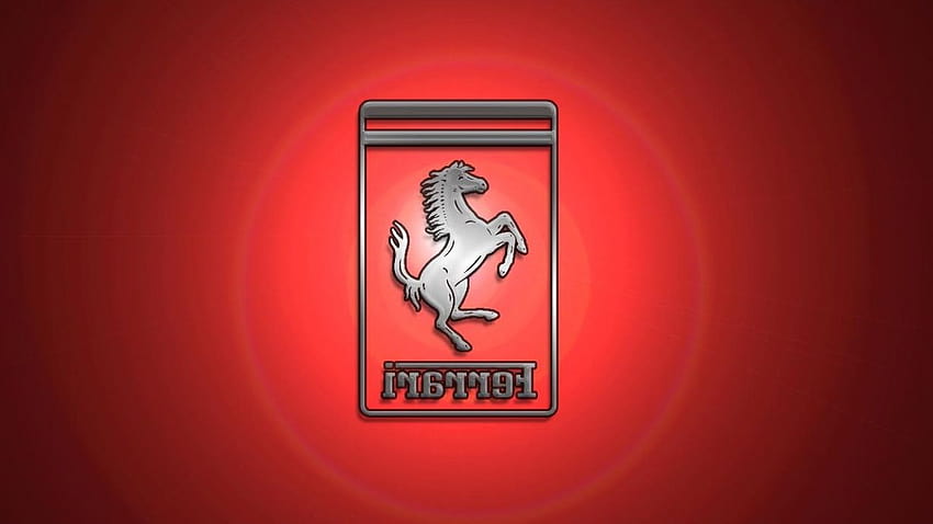 Cool Ferrari Logo on Dog HD wallpaper