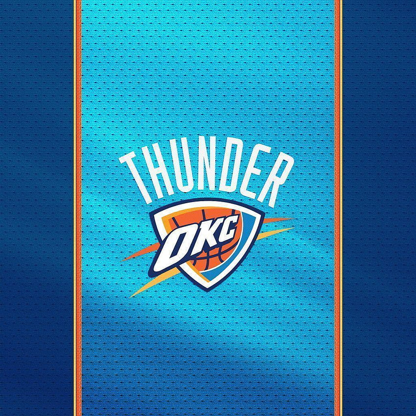 OKC Thunder 2016, trueno de la ciudad de Oklahoma fondo de pantalla del teléfono
