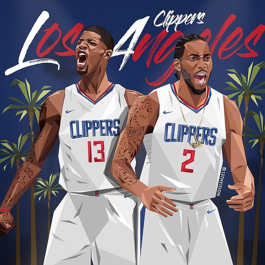 Kawhi Leonard Los Angeles Clippers Tapeta na telefon HD