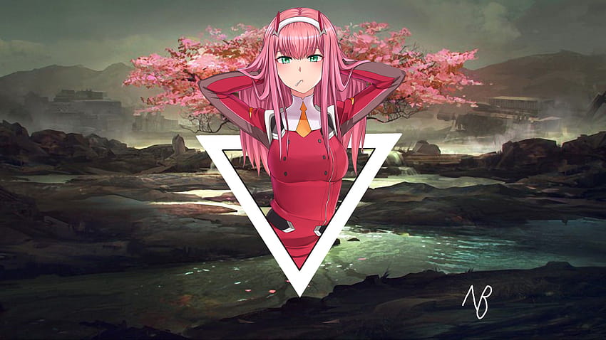 Just a i made in spare time [1920x1080] : ZeroTwo, anime zero two HD wallpaper