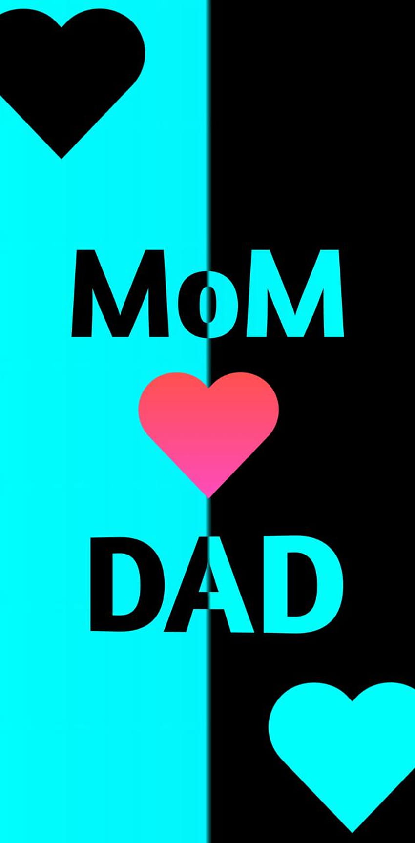 Mom Dad by illegalGaming, mother love phone HD phone wallpaper