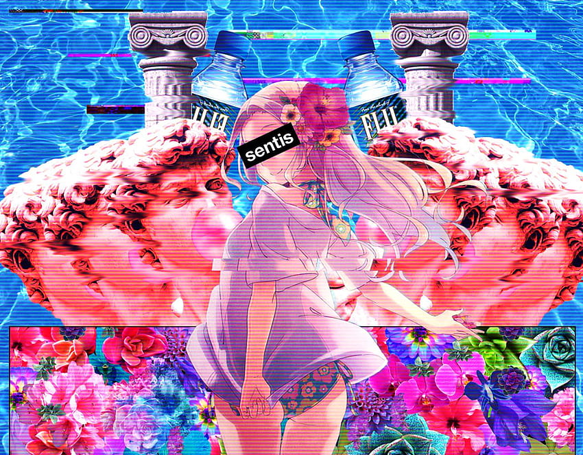 Anime Vaporwave Wallpapers - Top Free Anime Vaporwave Backgrounds -  WallpaperAccess