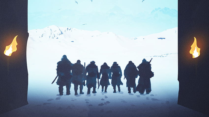 Sandor Clegane, Gendry , Beric Dondarrion, Tormund HD wallpaper