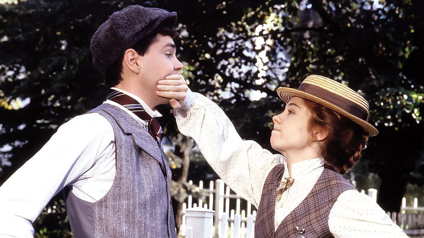 ANNE OF GREEN GABLES : THE SEQUEL, anne and gilbert kiss HD wallpaper